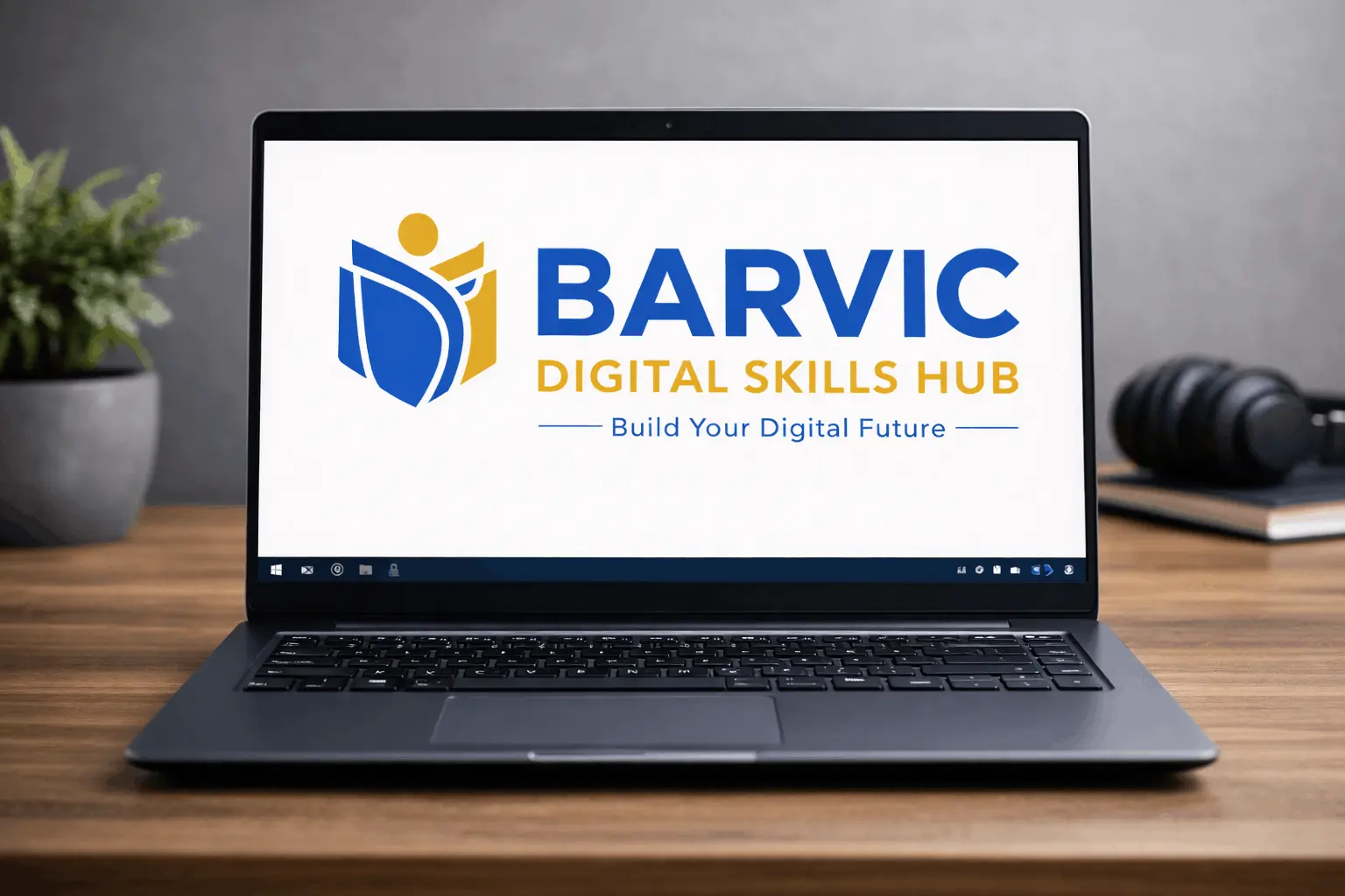 Laptops used for digital skills training in Kenya